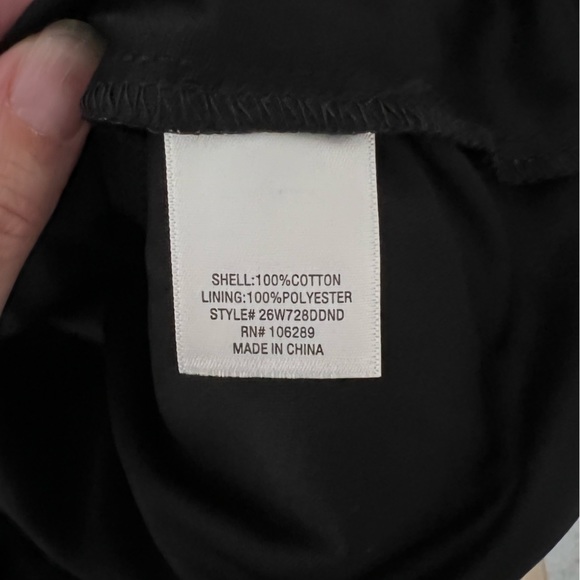 Francesca’s Mi Ami Black Eyelet Mini Dress Size Small - Picture 7 of 8